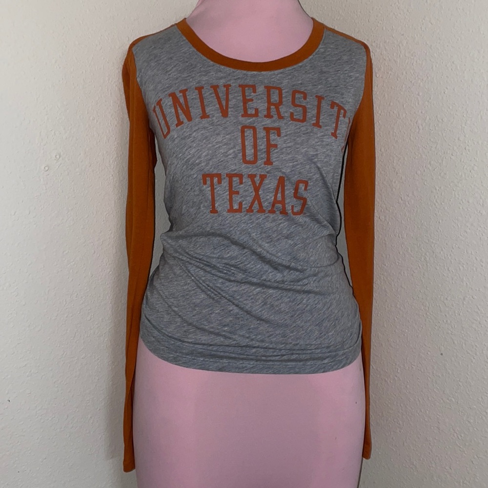 Vs PINK LONGHORN LONG SLEEVE TOP